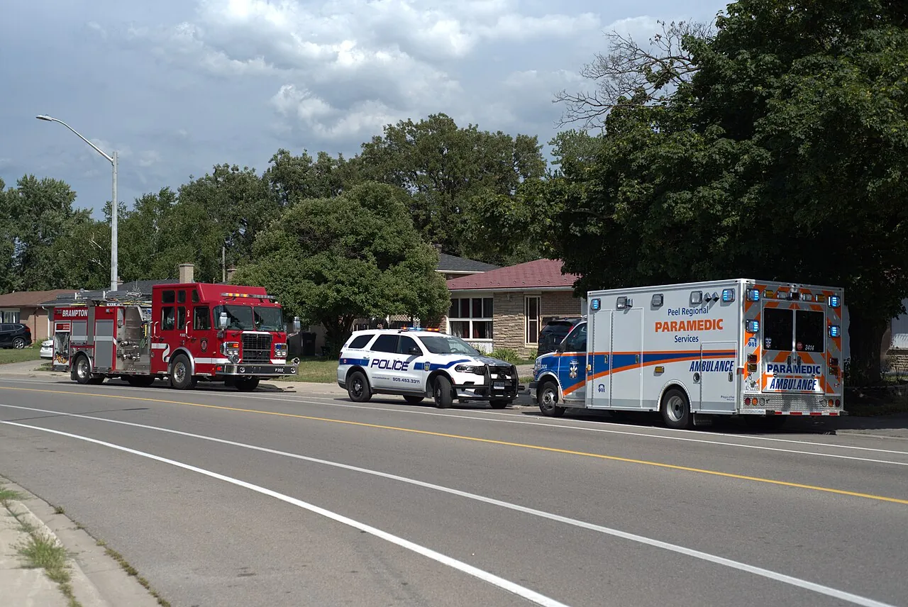 Brampton ON Emergency-Services 2025-07-29 (2) in Brampton, Ontario