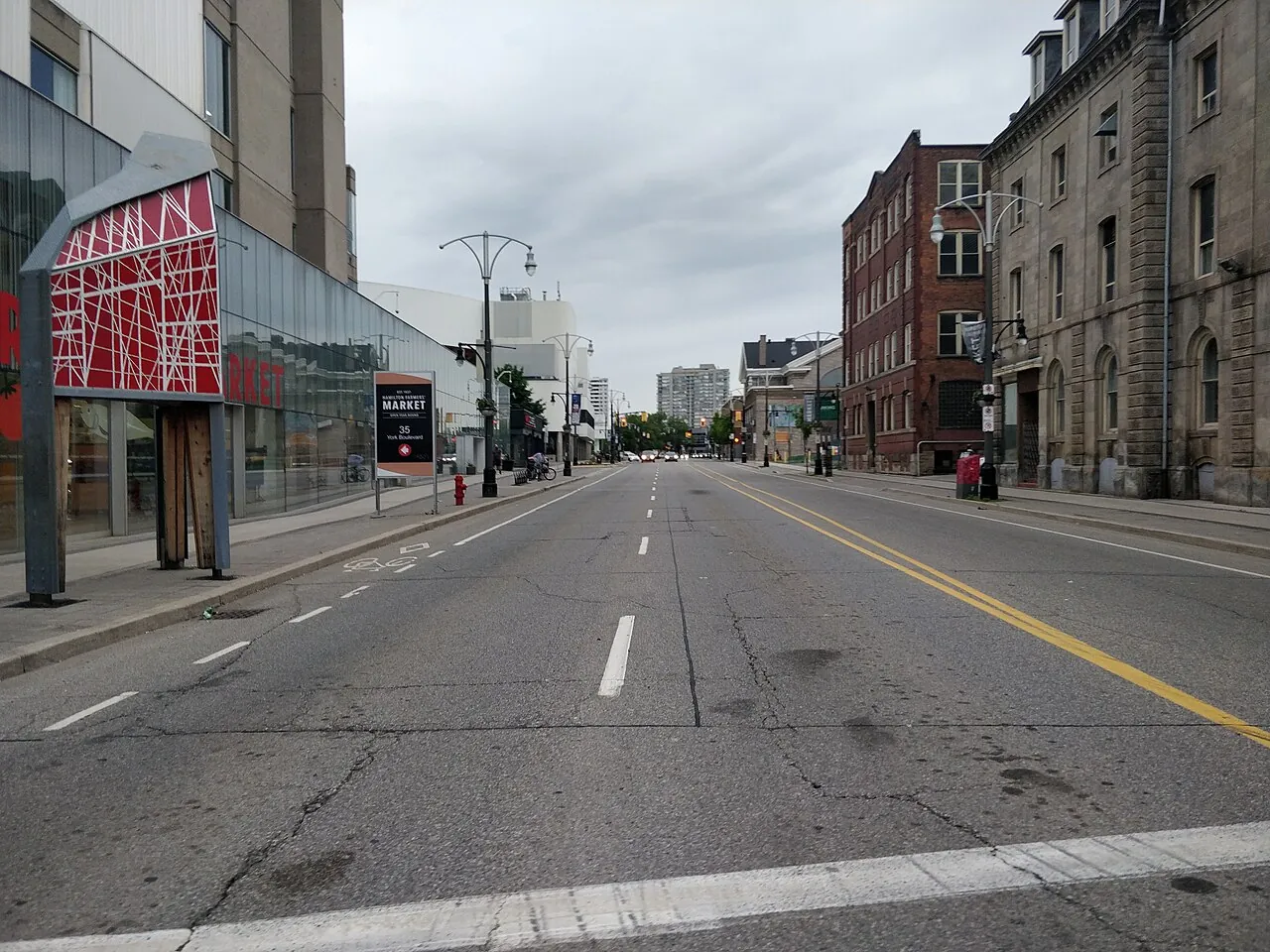 York Boulevard Downtown Hamilton, West in Hamilton, Ontario