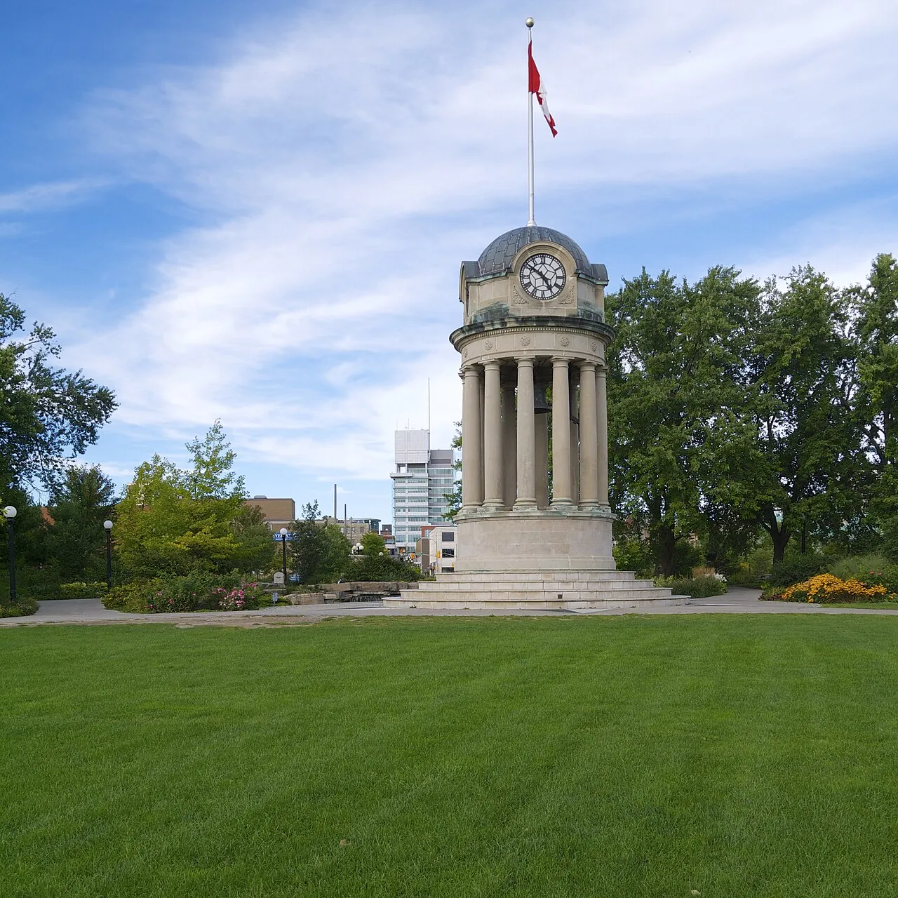 City Hall Clock Tower Victoria Park Kitchener in Kitchener, Ontario
