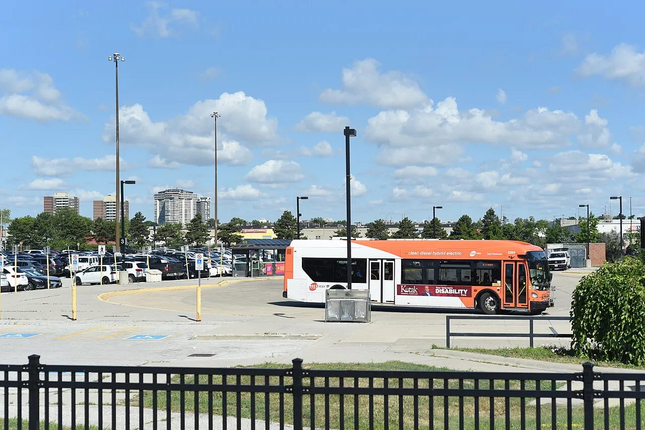 Mississauga ON Dixie-GO-Transit-Station 2025-07-22 (10) in Mississauga, Ontario