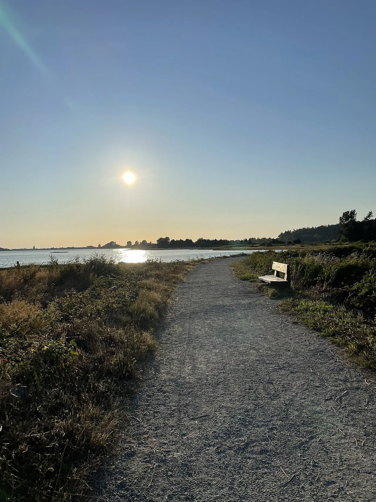 Sunset from Mud Bay Park in Surrey, BC 2 in Surrey, British Columbia