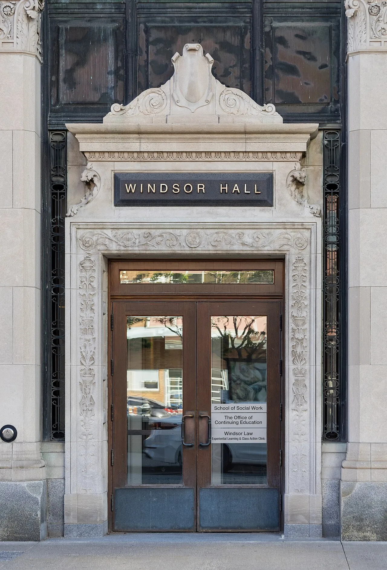Windsor Hall, Windsor, Ontario, 2025-06-22 in Windsor, Ontario